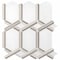 Msi Royal Link 11.81 In. X 13 In. X 10Mm Polished Marble Mesh-Mounted Mosaic Tile, 10PK ZOR-MD-0267 - alternate 5